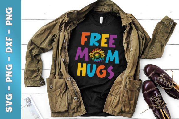Free Mom Hugs LGBT SVG Review