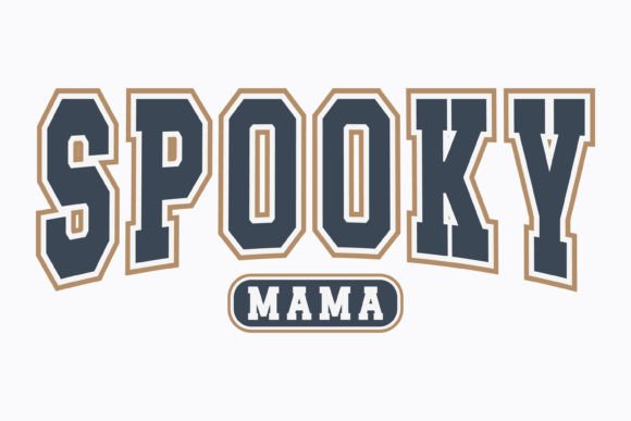 Halloween Spooky Mama: A Versatile Graphic Design Asset for Crafts and Creepy Campaigns