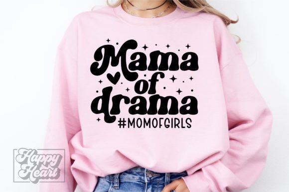 Mama of Drama SVG PNG - A Bold Choice for Embroidery Projects
